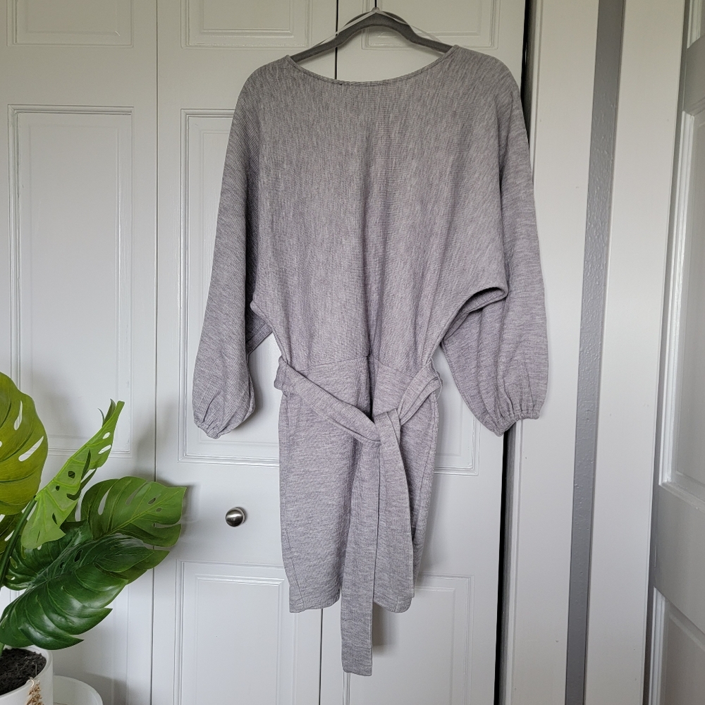 NWT Open back mini sweater dress